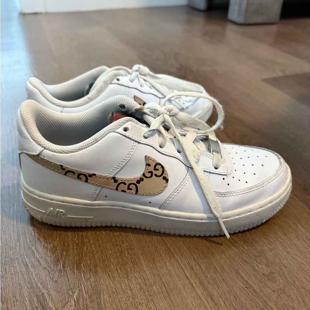 Custom Gucci Air Force 1s